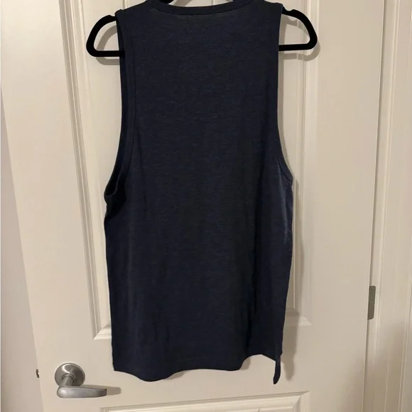 Fresh Clean Threads Blue Tank Top - Picture 3 of 3